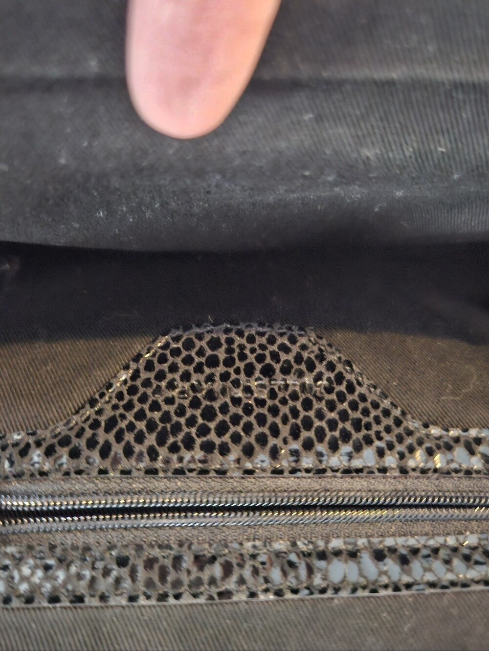 Jill Stuart Black Chain-Handle Evening Bag - Picture 5 of 9